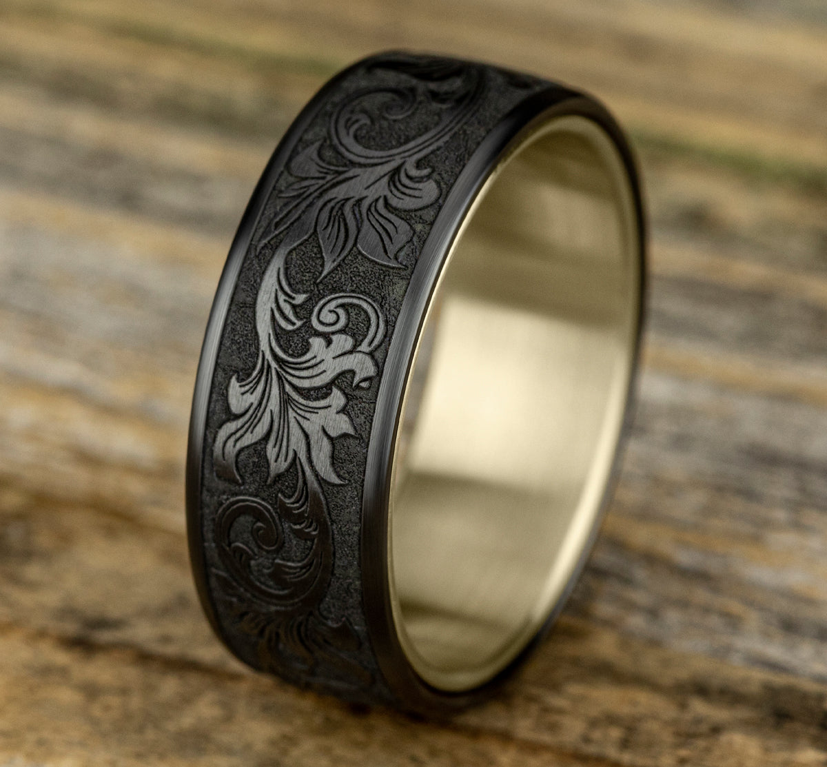 THE PALACE - 14K Yellow Gold / Black Titanium - image 4